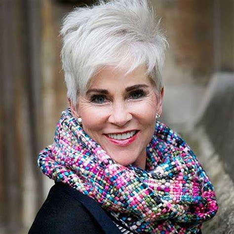 Short Hairstyles For Women Over 50 Gray Hair