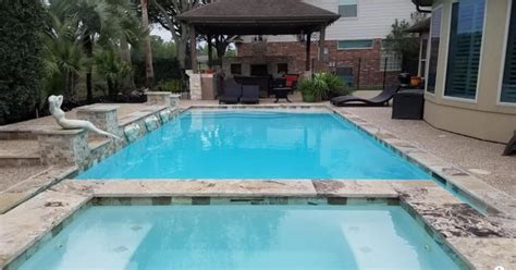 Custom Pool Builder In Ground Pool Installers Katy Tx Precision Pools And Spas Pool
