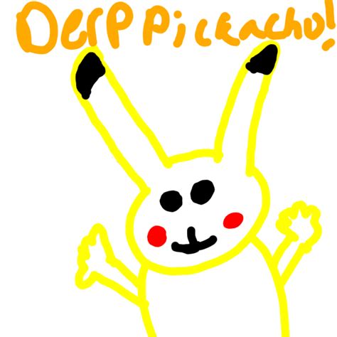 Derp Pikachu Ibispaint