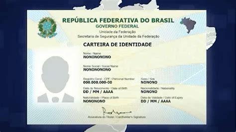 Todos os brasileiros poderão emitir a nova carteira de identidade em