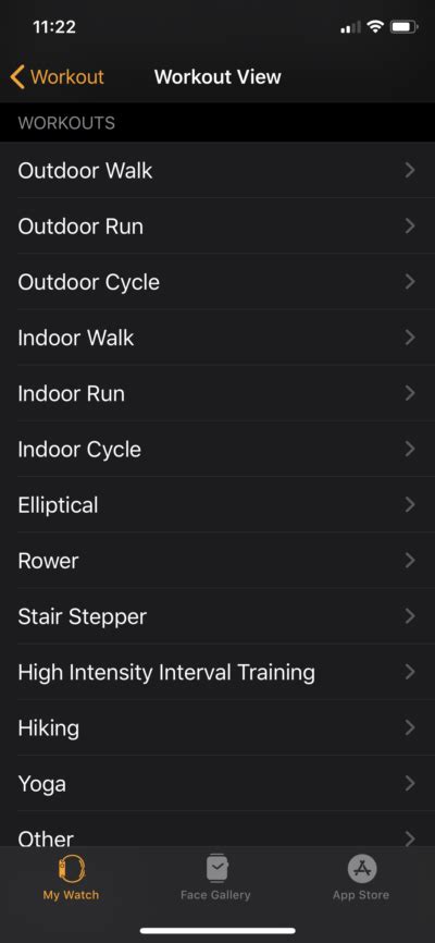 You can engage and interact with its active global community of users, reaching. Apple Watch: Are All Workout Types in the Workout App ...