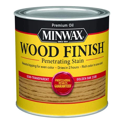 Buy Minwax Wood Finish Stain 8oz Golden Oak