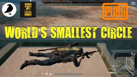 Pubg The Worlds Smallest Circle Youtube