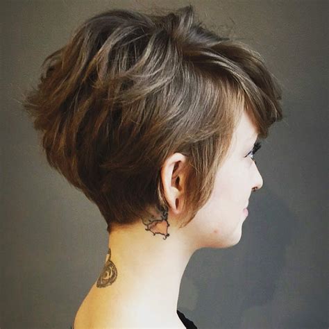 Short Haircut Designs For Females Wavy Haircut