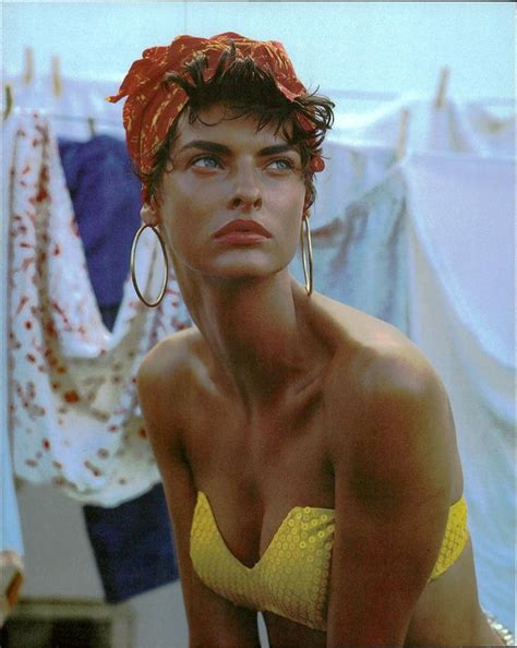 Linda Evangelista In Jazzy Jazz By Steven Meisel For Vogue Italia February Archives