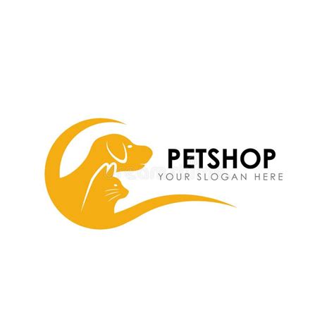 Pet Shop Logo Design Template Pet Home Logo Design Vector Icon Stock