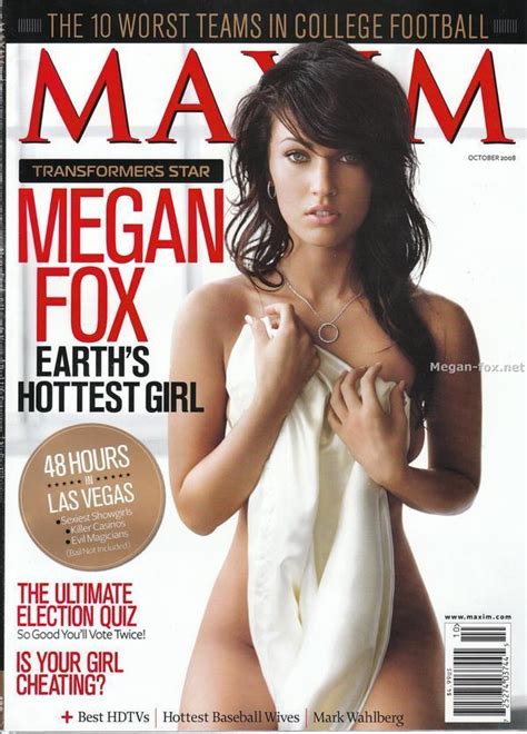 Maxim Magazine October Megan Fox Photo Fanpop