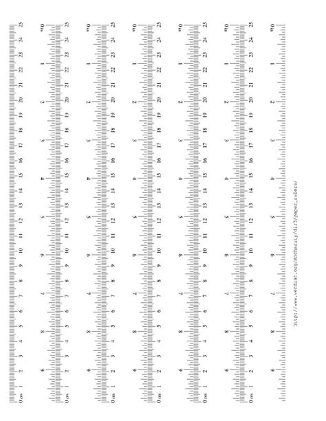 Rulers In Inches And Centimeters Printable