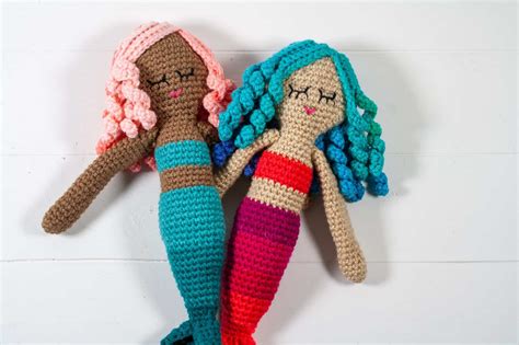 Crochet Mermaid Doll Pattern Winding Road Crochet