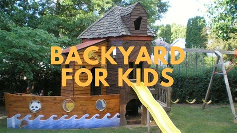 Backyard Ideas For Kids Backyard Fun Ideas Youtube