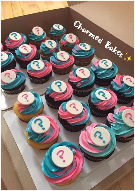 You also can find lots of matching concepts at this site!. Gender reveal cupcakes boy or girl? Inside is the surprise... | Gender reveal cupcakes, Gender ...