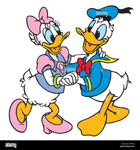 Donald Duck And Daisy Duck Together