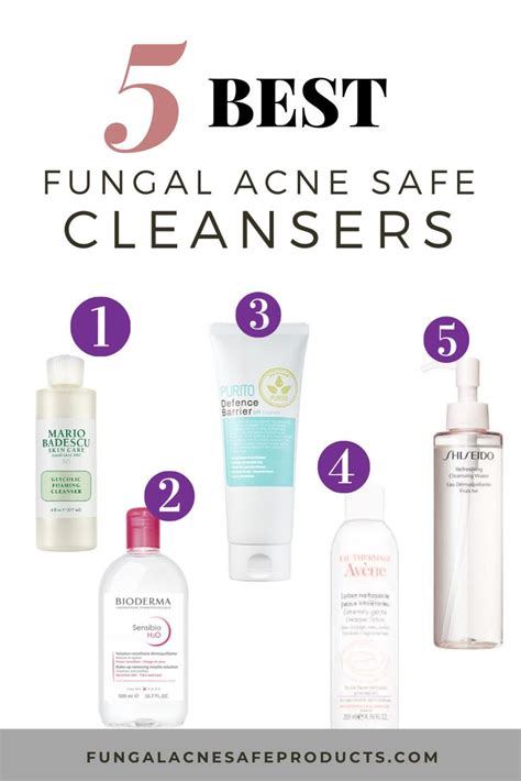 5 Best Fungal Acne Safe Cleansers | Best acne cleanser, Acne, Acne