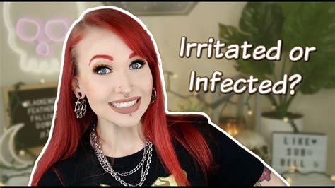 Is Your Piercing Infected Or Irritated Youtube