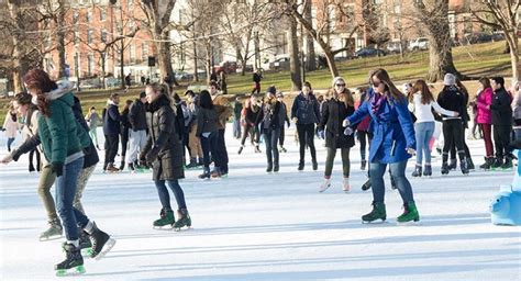 Where To Find Outdoor Skating Rinks In Boston This Winter