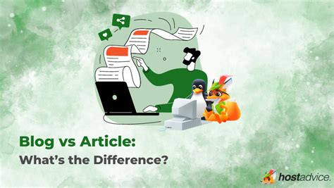 Blog Vs Article Whats The Difference