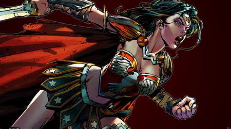 Wonder Woman Red By Xionice On Deviantart