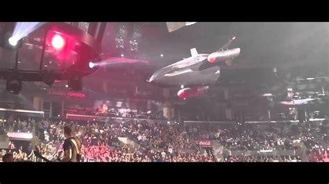 MUSE Drone Above Crowd Staples Center YouTube