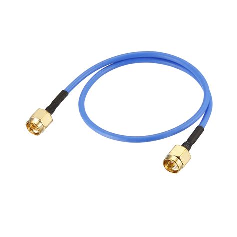 Uxcell Sma Male To Sma Male Coaxial Cable 50 Ohm 05m164ft Long Rg405