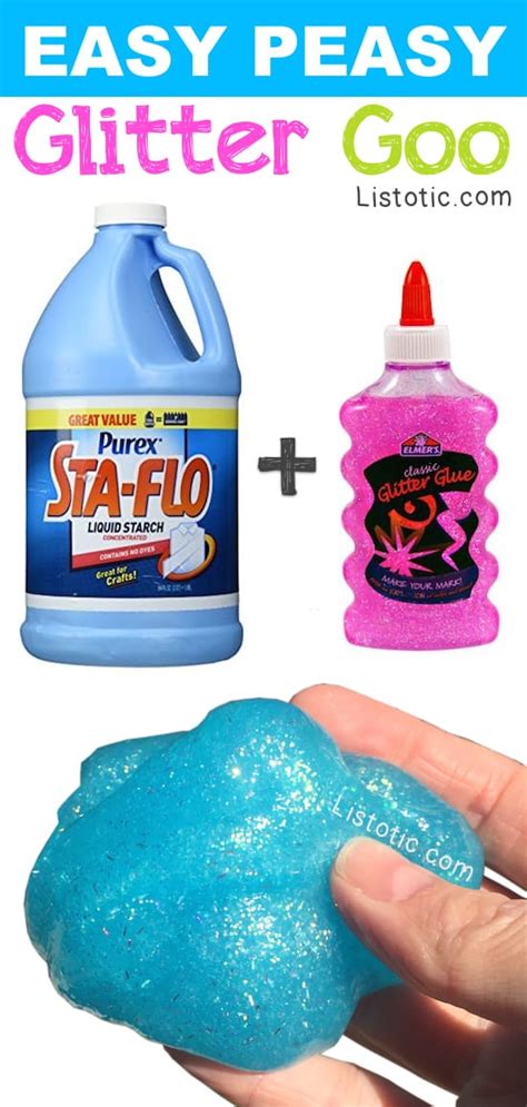 The Best Easy Diy 2 Ingredient Slime Recipe For Kids Borax Free