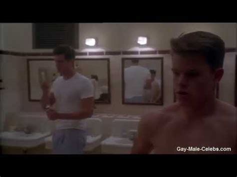 Matt Damon Shower Scene In School Ties Youtube