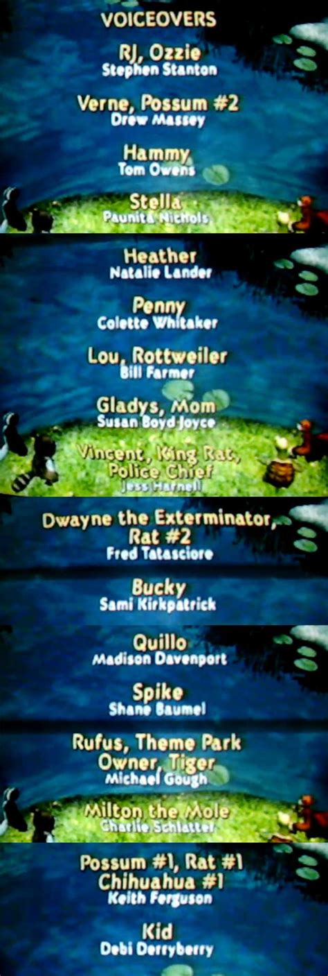 Stella Voice Over The Hedge Video Game Behind The Voice Actors