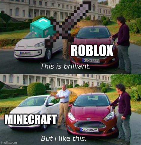Minecraft Vs Roblox Imgflip