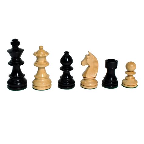 French Staunton Chess And Checkers Set Weighted Pieces Black Stained