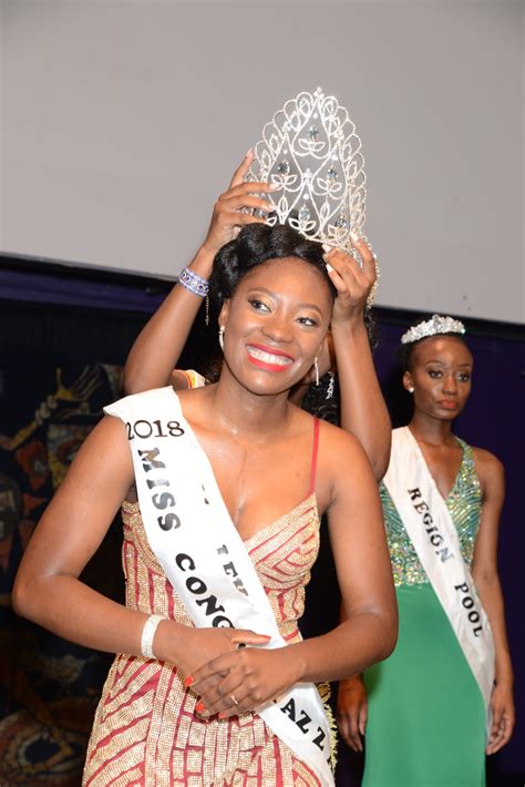 Miss Congo Brazzaville Usa 2018 Dalhia Milondo Porte Désormais La