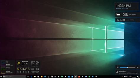 Win10 Widgets Lets You Keep Tabs On Your Hard Drive Cpu And More From