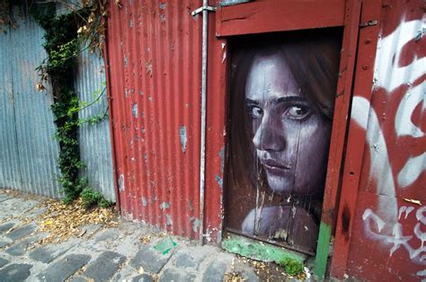 Rone In Collingwood Melbourne Australia Street Art Artist 3d Street