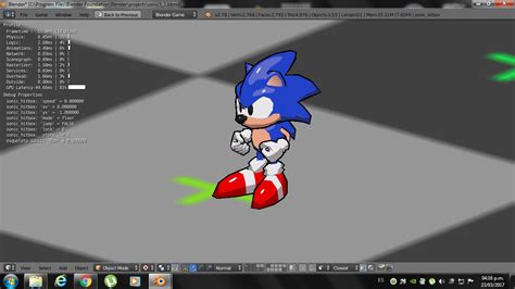 Low Poly Classic Sonic The Hedgehog 3d Model Works In Progress And