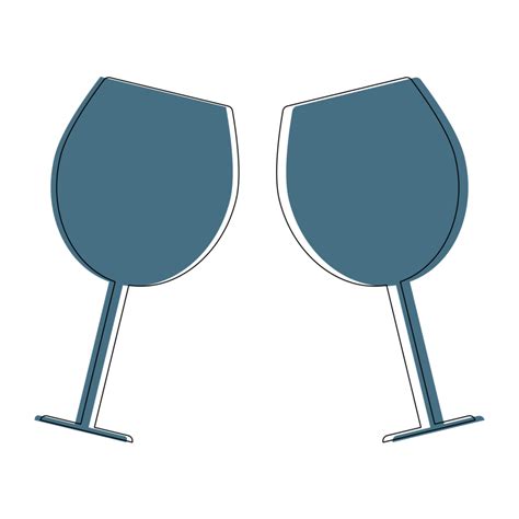 Two Glasses Of Champagne 22034205 Png