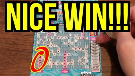 Won And Beat Odds Finally 20 Lottery Scratchers Instant Prize Crossword Scratch Tickets