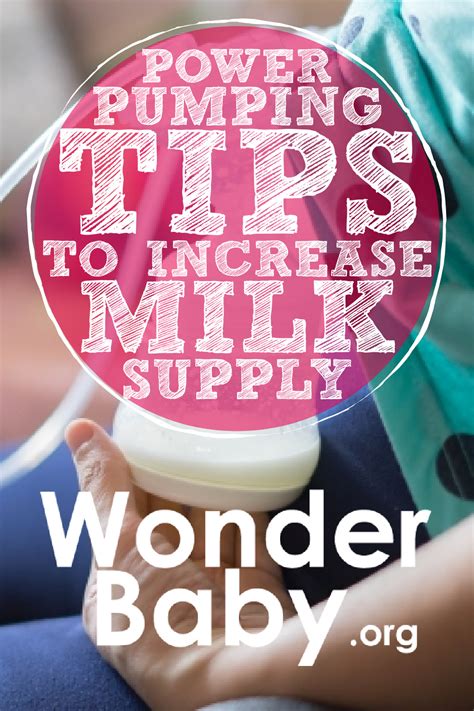 Power Pumping Tips To Increase Milk Supply