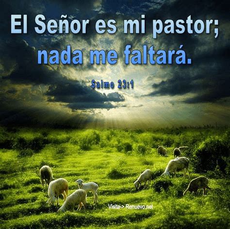 El Se Or Es Mi Pastor Nada Me Faltara Salmo Salmos Salmo