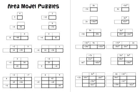 I have a fun game to show you at the end, so we started this week building array with squares, to introduce the area model of multiplication. Radical~4~Math: Area Model Puzzles