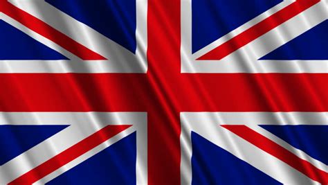 United Kingdom Flag Loop 1 Stock Footage Video 100 Royalty Free