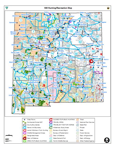 Maps Frequently Requested New Mexico Hunting Unit Maps Download