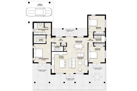 3-Bedroom Compact House With Outdoor Sanctuary (Floor Plan)