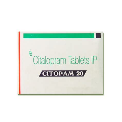 Citalopram 20 Mg Tablets Sun Pharmaceutical Industries Ltd 10x10 At