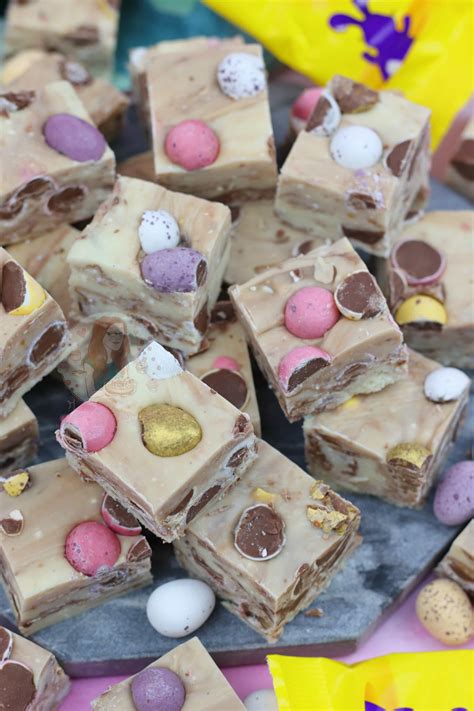 Mini Egg Fudge Janes Patisserie