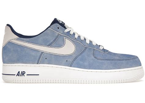 Nike Air Force 07 Suede Blue Vlrengbr