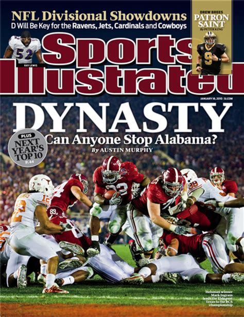 Top 25 Alabama Football Sports Illustrated Covers Sports Illustrated