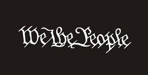 We The People Vinyl Decal We The People Sticker We The Etsy