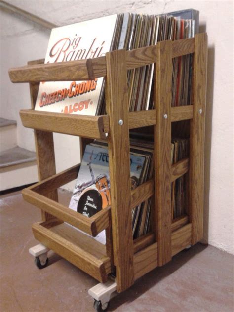 Captivating Vinyl Record Storage Cabinet Applied To Your House