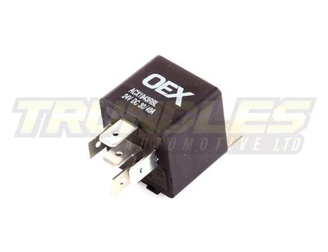 Mini Relay 24v Change Over 1520a Resistor Protected