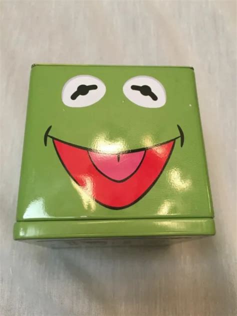 Kermit The Frog Hallmark Cubeez Disney The Muppets 3 X 3 Tin