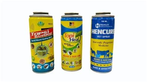 Tin Container Body Spray Cans Manufacturer From Khopoli
