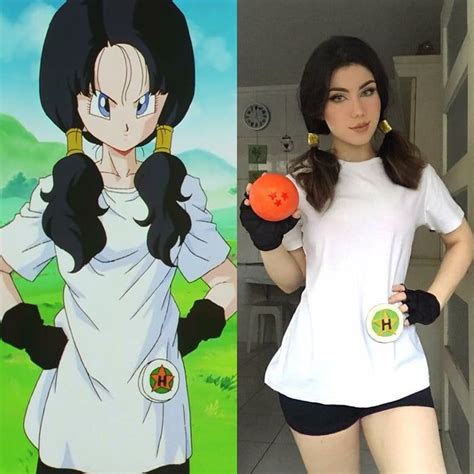 Well That Cosplay Dbz Cosplay Female Cartoon Characters Cosplay Anime